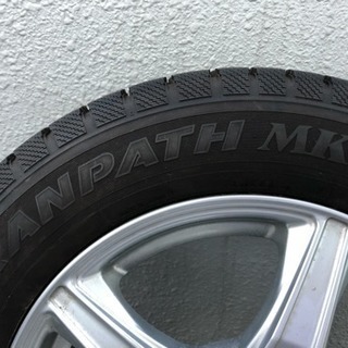 【値下げ】バリ山、195/65R15、2015年のTOYOのスタッドレスタイヤ+ホイルセット、15×6J