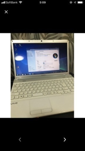SONY VAIO HDD 1TB Windows7 office 付き