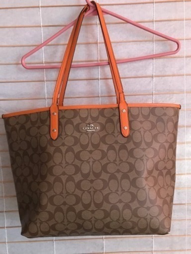 コーチ リバーシブルトートバッグ チャイ 五井のバッグ ハンドバッグ の中古あげます 譲ります ジモティーで不用品の処分