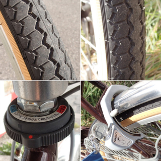 ♪a.n.design works/a.n.デザインワークス チャイルドシート付 ママチャリ F22R26 札幌♪