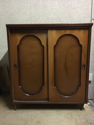 木製 下駄箱 靴箱 シューズボックス 昭和レトロ 幅91cm 奥行41m 高さ102cm とも 鴻池新田の収納家具 玄関収納 の中古あげます 譲ります ジモティーで不用品の処分