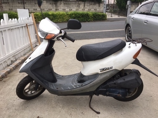 最終値下げエンジン好調・早い者勝ち激安現状販売 ＡＦ34ホンダライブディオ　ホワイト