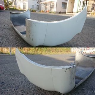 ラパン HE21S モードパルファム マフラーレス 社外 エアロ バンパー 