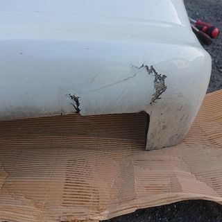 ラパン HE21S モードパルファム マフラーレス 社外 エアロ バンパー 