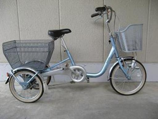 再投稿（中古）ブリヂストン製大人用三輪車（内装３段変速・アルミフレーム）