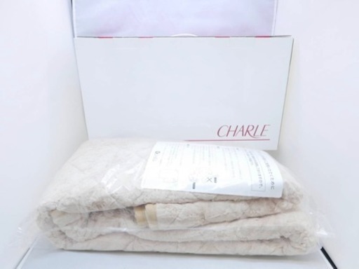 シャルレ RA221 あったか敷きパッド ベージュ 未使用品 シャルレRA221