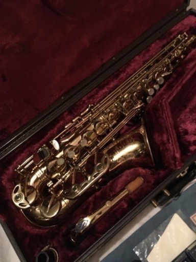【明日まで投稿です】Selmer Alto Sax Super Action 80 Series Ⅱ 彫刻有