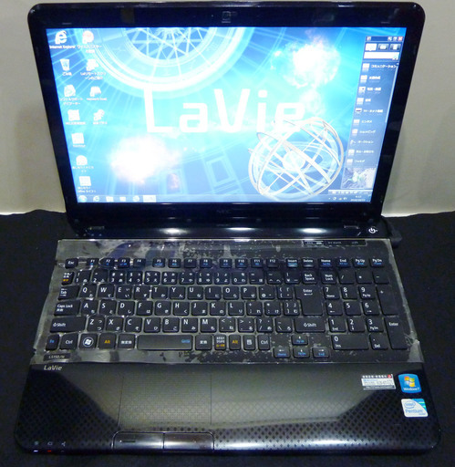 NEC　Lavie　PC-LS150HS6B　Win7 2.3GHz メモリ4GB LEDバックライトスーパーシャインビュー液晶　動作OK　保証有り