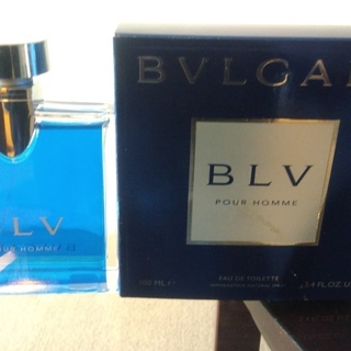 BVLGARI ブルガリ ブループールオム 100ml　使用数回...