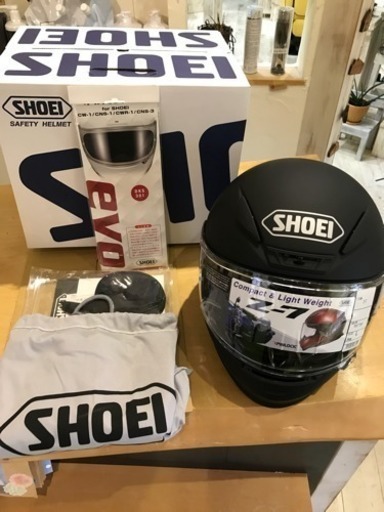 新品未使用 SHOEI Z-7 マットブラック サイズL 定価45,000円(税抜)