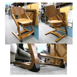 札幌 美品 入手困難品【コスガ ワークショップデスク3点セット】ナラ材 分解＆組立て可能 多目的デスク デスク+チェア+ワゴン 事務机 学習机 本郷通店