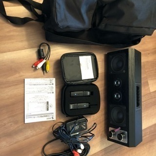 オーディオ アンプ内蔵拡声器スピーカー  持ち運びに便利です 非常にコンパクトで、使いやすいです