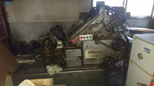 B THREE AUTO A-3 TYPE 活版印刷機 11月中旬までに引取に来れる方