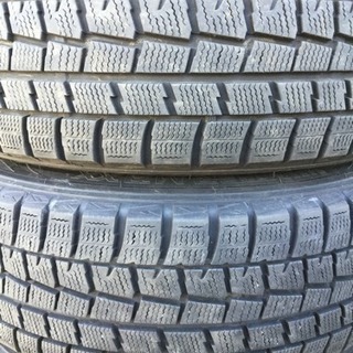 185/65R15 スタッドレスタイヤ付 メッキアルミ付