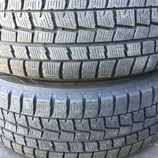 185/65R15 スタッドレスタイヤ付 メッキアルミ付