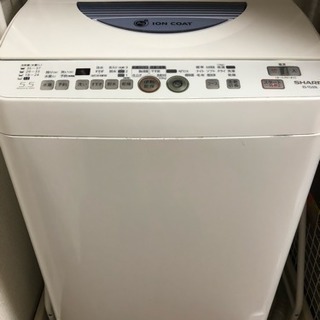 SHARP 全自動 洗濯機 AG+イオンコートの画像