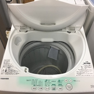 東芝 全自動洗濯機 4.2kg 2013年