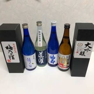 日本酒  720ml × 6本 と 360ml ×3本