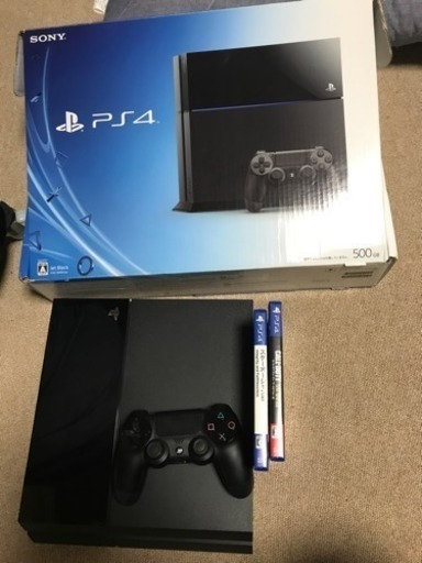 ps4  CUH-1000A BO1 500gbソフト2本