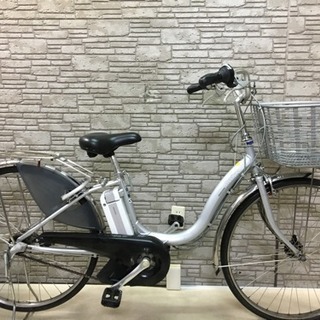 最終値下げ！バッテリー2個・美品・ヤマハ新基準電動自転車・パス・白