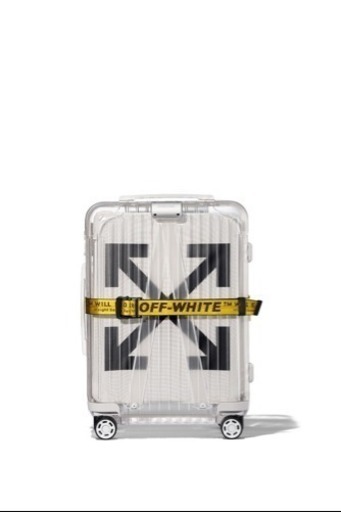 RIMOWA OFF WHITE CABIN See Through WHITE 36L リモワ オフホワイト キャビン シー スルー スーツケース ホワイト 白