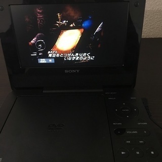 SONY　ポータブルDVDプレイヤー　DVR-FX750