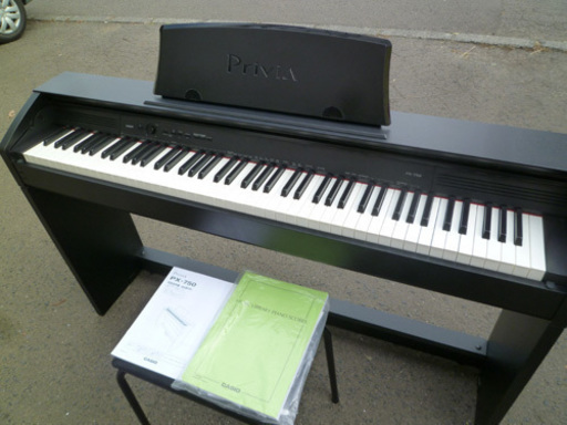 南12条店 CASIO Privia 電子ピアノ プリヴィア PX-750 ブラック 2013年製