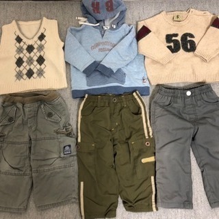 【SOLDOUT】 80センチ 男の子冬セット