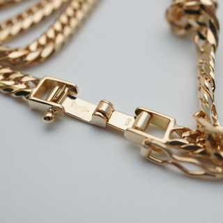 未使用品 K18喜平ネックレス 6面W 30g【カード使えます】4-1712