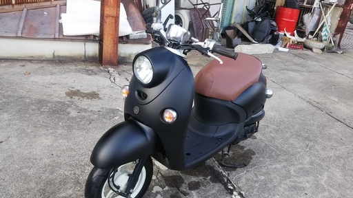 ☆☆ヤマハビーノFI　SA37J　マッドブラック　傷少なく高級インジェクション車両
