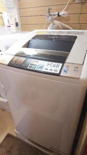 【再投稿】日立 洗濯乾燥機 大容量8kg