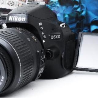 ★自撮り&Wi-fi転送★手ぶれ補正★1620万画素★ニコン Nikon D5100 ゆうパック代引き発送！送料、代引き手数料無料！
