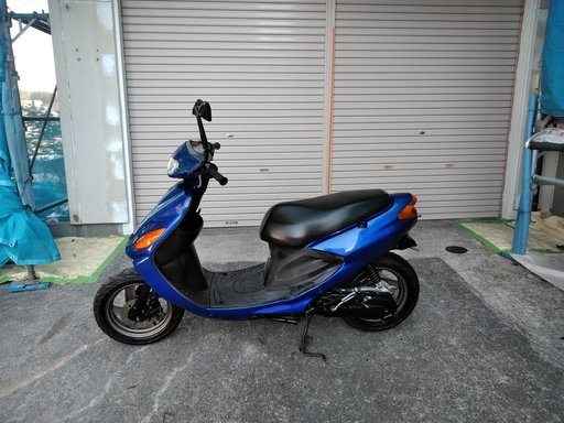 希少2スト グランドアクシス 軽くて取り回しが楽です。 バッテリー新品