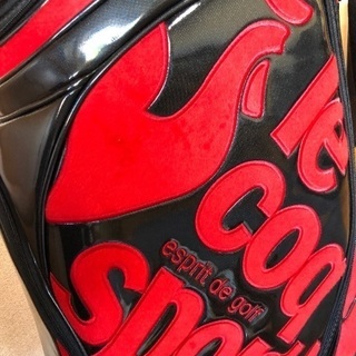 ルコック ゴルフ キャディ バック 美品 クラブ付