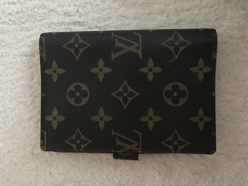 値下げしました。Louis Vuitton ルイ・ヴィトン　アジェンダPM 手帳カバー モノグラム 茶