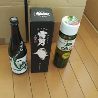 お酒や栄養ドリンクなどをあげます