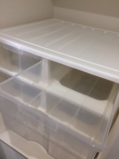 美品 ニトリ 押入れ収納ケース 引き出し 3段2列 ホワイト Azu S 西春の収納家具 押入れ収納 の中古あげます 譲ります ジモティーで不用品の処分