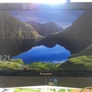 高速！新品SSD交換済 レノボ  21.5型ワイド液晶一体型パソ...