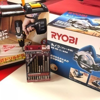RYOBI丸ノコ＆電動ドライバー＆ドリルセット