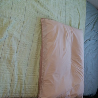 ニトリのスチールフレームのシングルベッドです