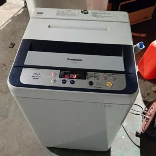 お取引中 あし Panasonic 全自動洗濯機6kg