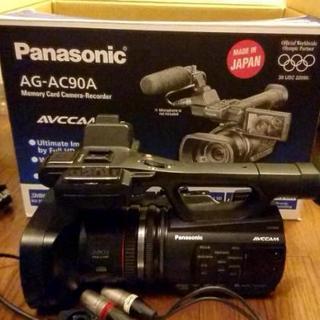 中古品ビデオカメラPanasonic AG-AC90A セット Yahoo!オークション -「ag ac90」(ビデオカメラ) (カメラ、光学