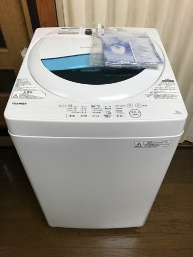 TOSHIBA 洗濯機 2017年製 AW-5G5
