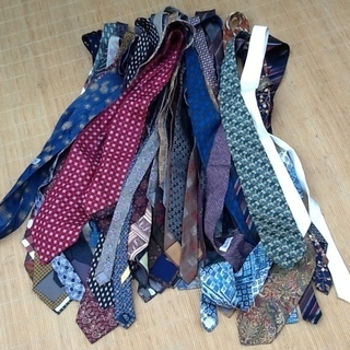 ※残り20本程になりました【0円】ネクタイがいっぱい　ネクタイた...