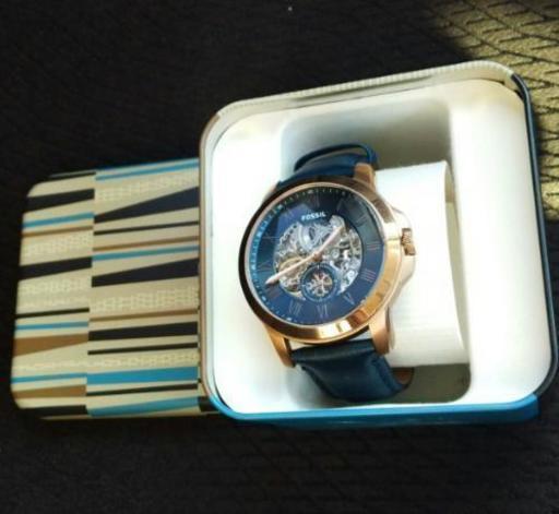 fossil 自巻腕時計