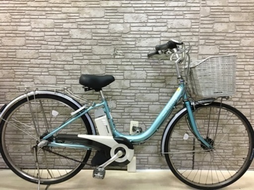 東京23区配達無料  新基準 BS ブリジストン アシスタ  8.1Ah リチウム 電動自転車 中古 ■26インチ