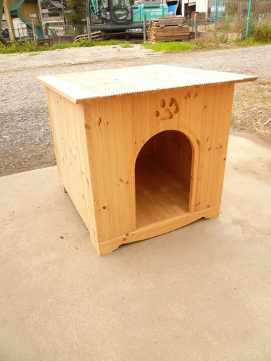 犬小屋 木製 巨大 使用感なし 引取