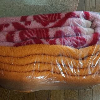 【使用済み】毛布２枚