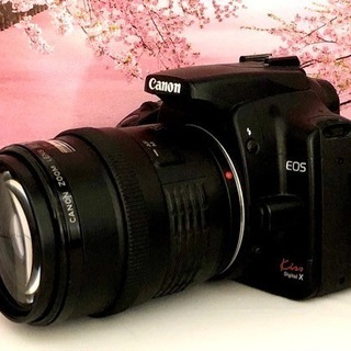 簡単・軽量・高画質＊初心者入門機＊Canon EOS Kiss ...