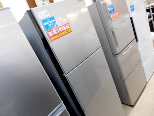 安心の1年保証付！HITACHI(日立)2016年製の265L 2ドア冷蔵庫です！